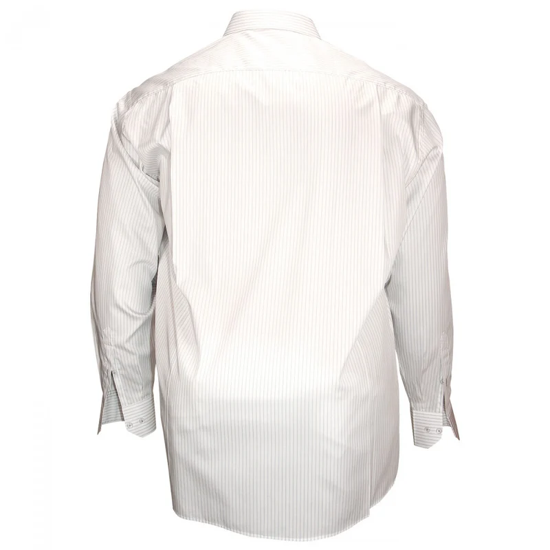 Chemise homme grande taille double fil 120/2 coupe droite BRISTOL Doublissimo