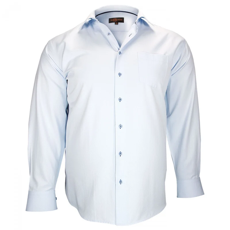 Chemise homme grande taille repassage facile coupe droite MANCHESTER Doublissimo