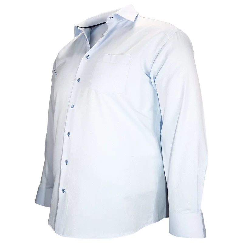 Chemise homme grande taille repassage facile coupe droite MANCHESTER Doublissimo