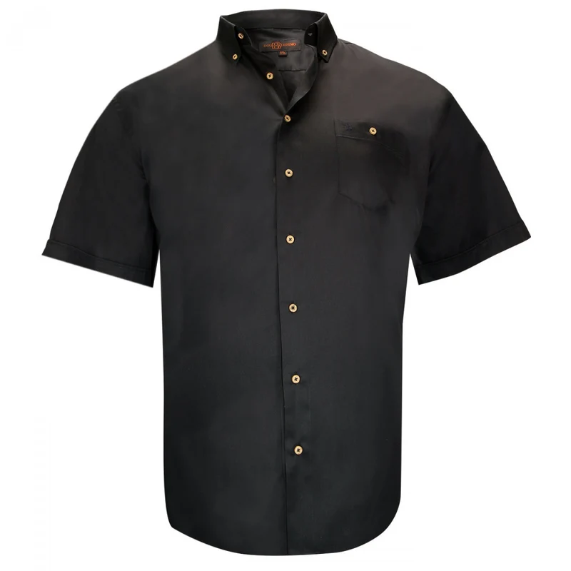 Chemise homme grande taille en popeline coupe droite DUNDEE Doublissimo