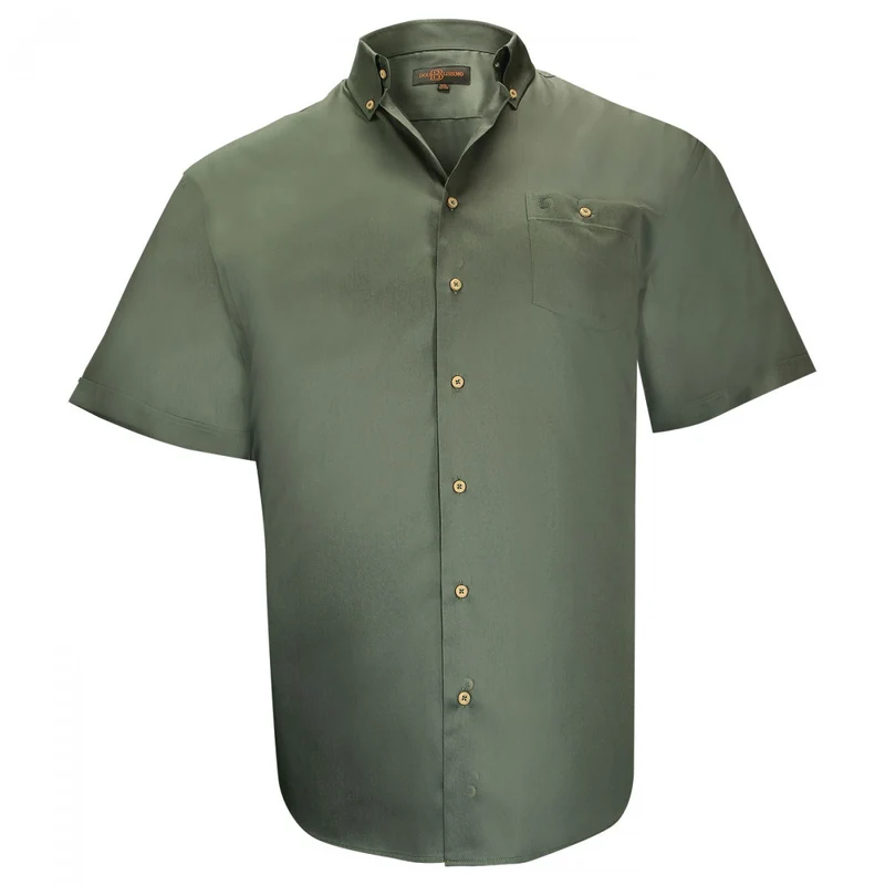 Chemise homme grande taille en popeline coupe droite DUNDEE Doublissimo