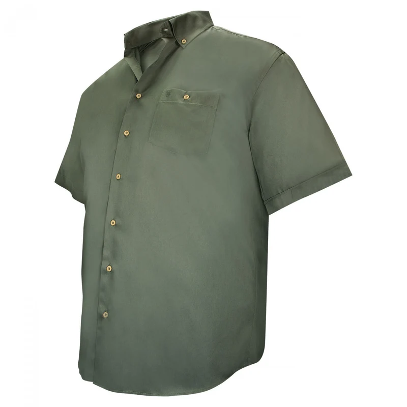 Chemise homme grande taille en popeline coupe droite DUNDEE Doublissimo