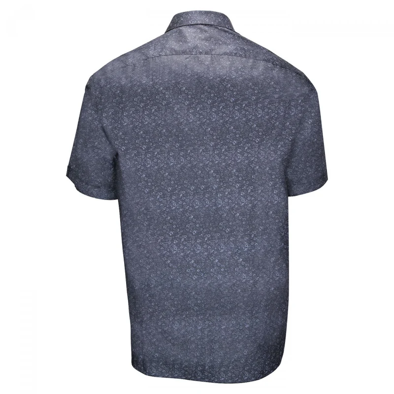 Chemise homme grande taille à fleur coupe droite LOCKINVER Doublissimo