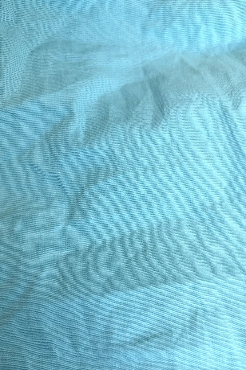 Blya|Cotton Shirt With Ruched Sleeve