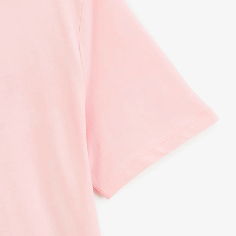 T-shirt manches courtes coton rose Blanco Twist Théo