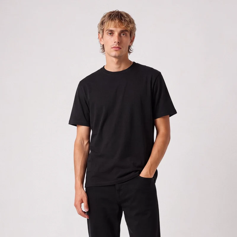 T-shirt manches courtes coupe oversize noir Thor SBPLAY
