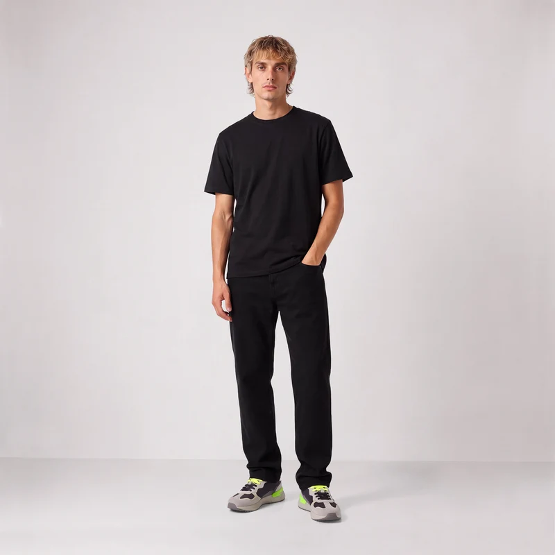 T-shirt manches courtes coupe oversize noir Thor SBPLAY