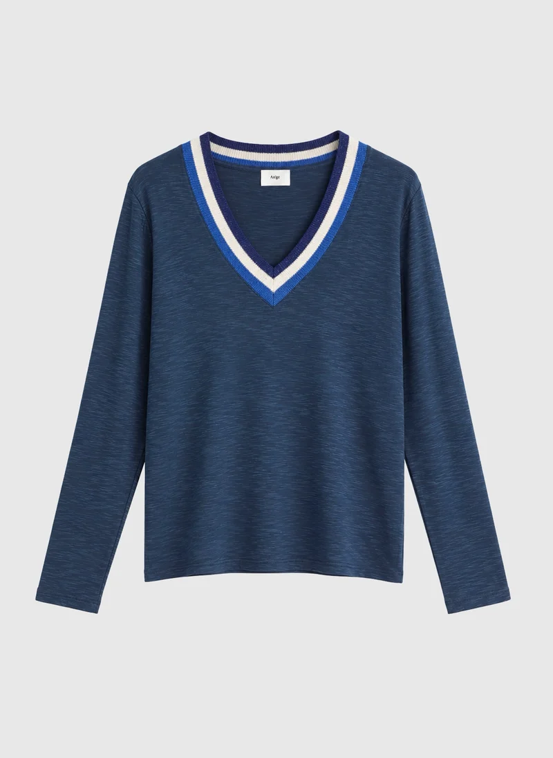 TEE-SHIRT TONGALI marine