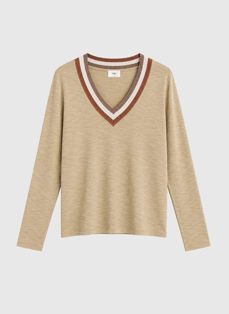 TEE-SHIRT TONGALI biscuit