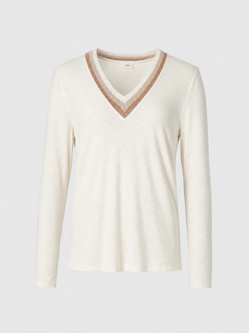 TEE-SHIRT TONGALI creme