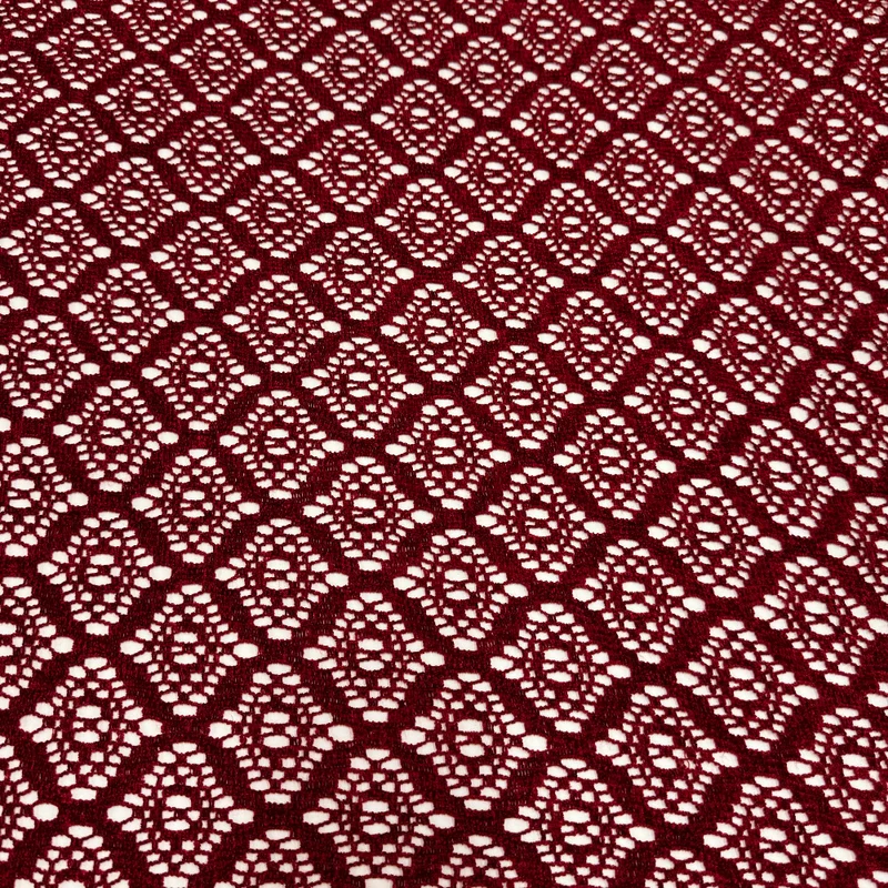 Tissu Dentelle Velours Macramé - Pendolo