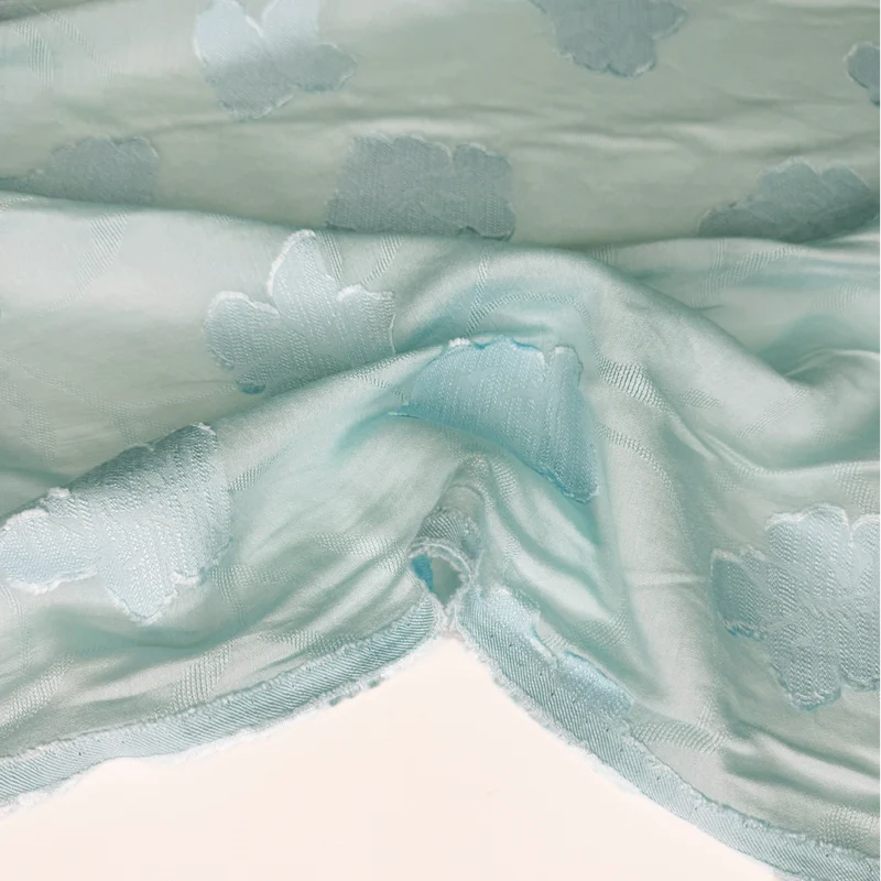 Tissu Brodé, Lancé Découpé Viscose - Floral, Ottilia