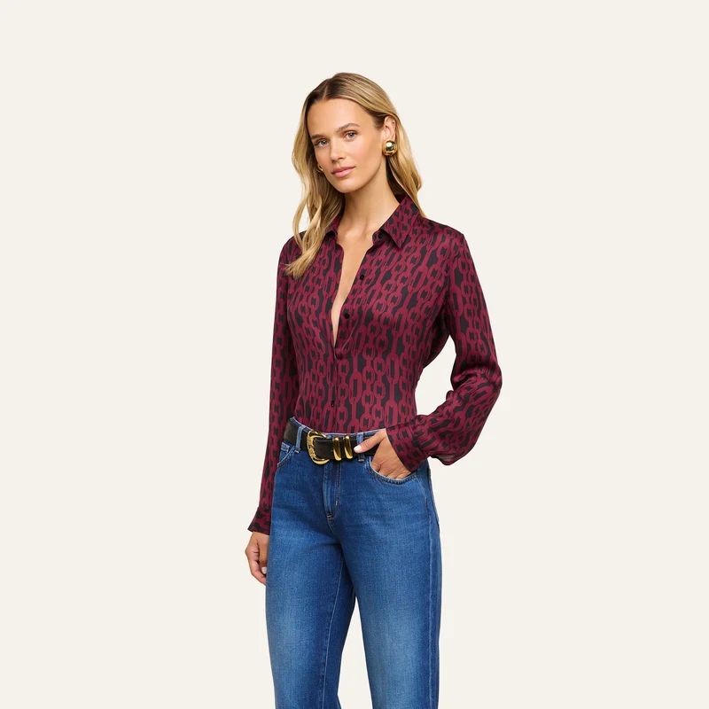 Nina Silk Blouse