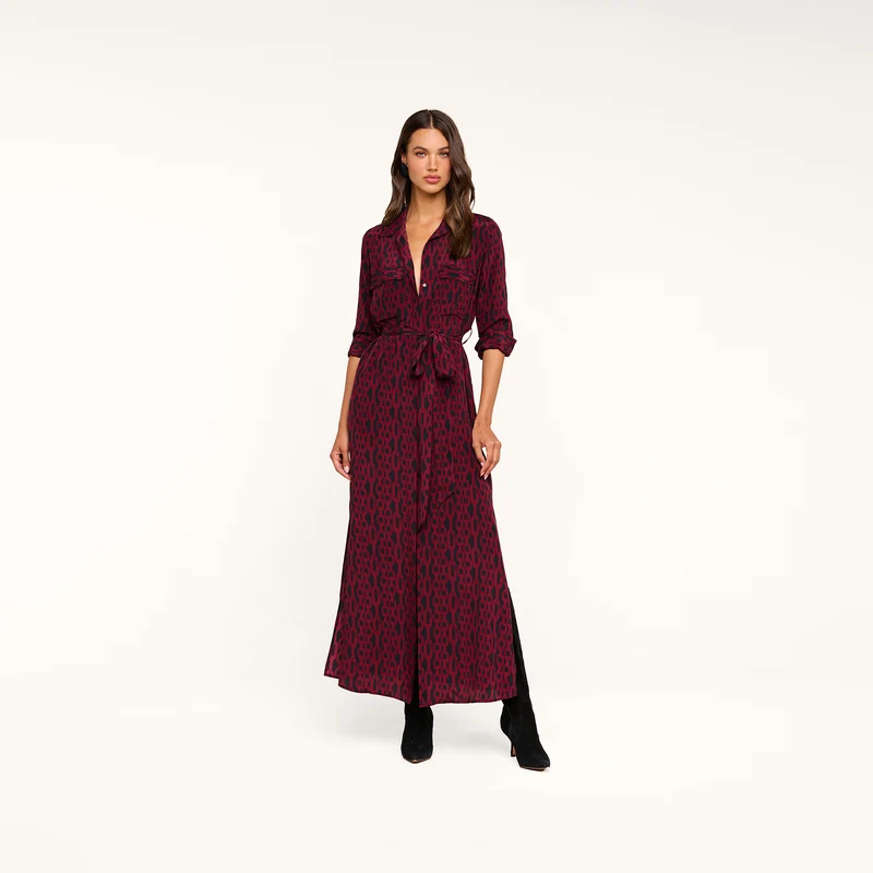 Cameron Silk Shirt Dress