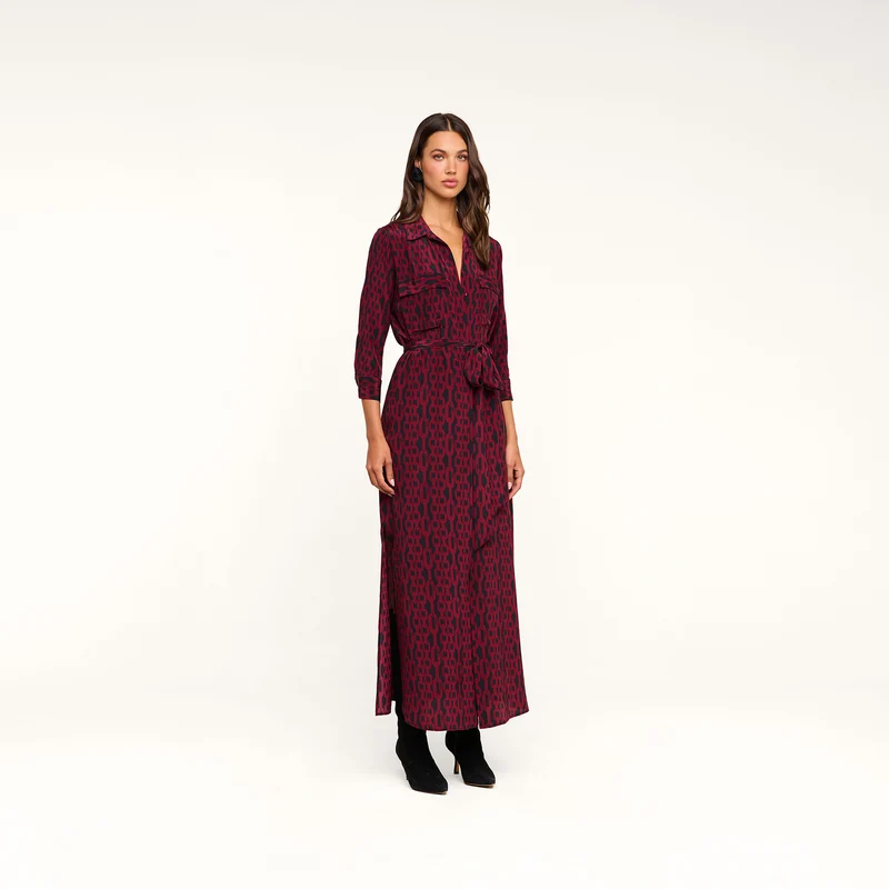 Cameron Silk Shirt Dress