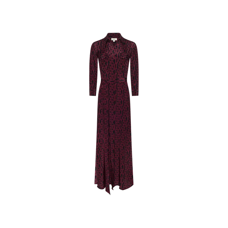 Cameron Silk Shirt Dress