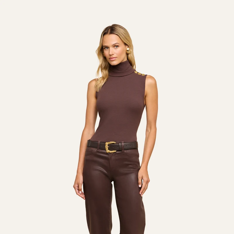 Ceci Sleeveless Turtleneck