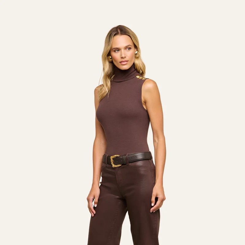 Ceci Sleeveless Turtleneck