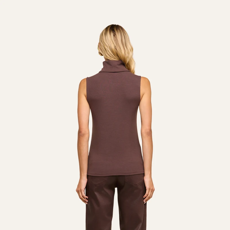 Ceci Sleeveless Turtleneck