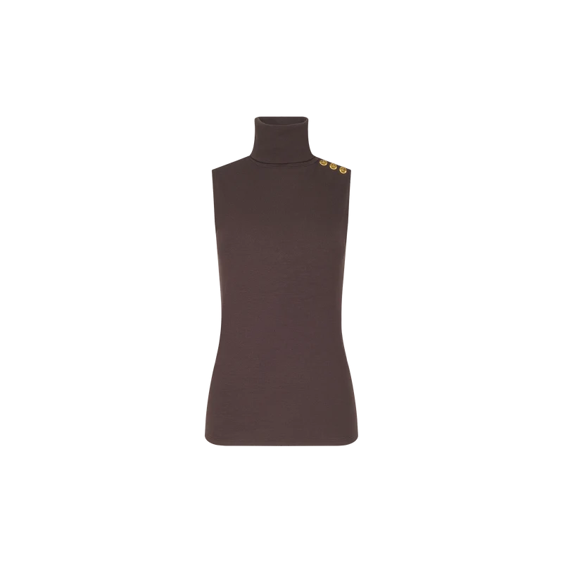 Ceci Sleeveless Turtleneck