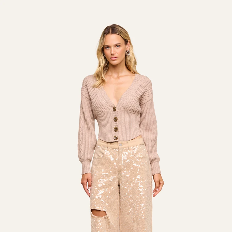 Hail Cabled Cardigan
