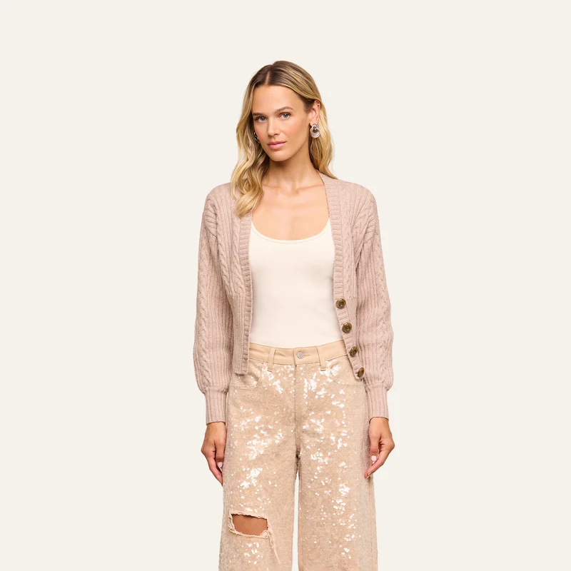 Hail Cabled Cardigan