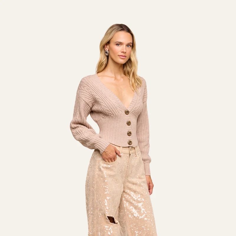 Hail Cabled Cardigan