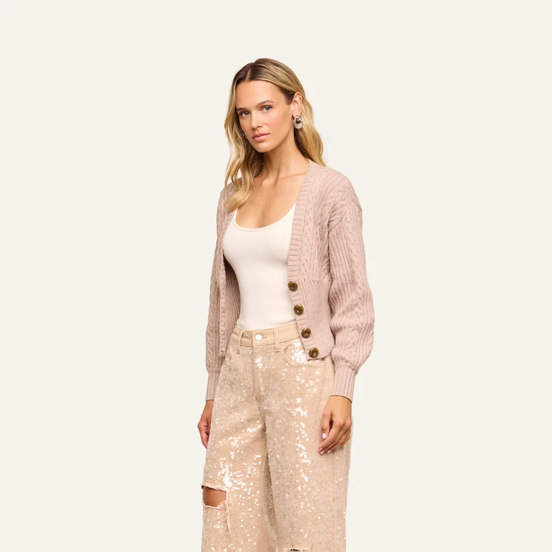 Hail Cabled Cardigan