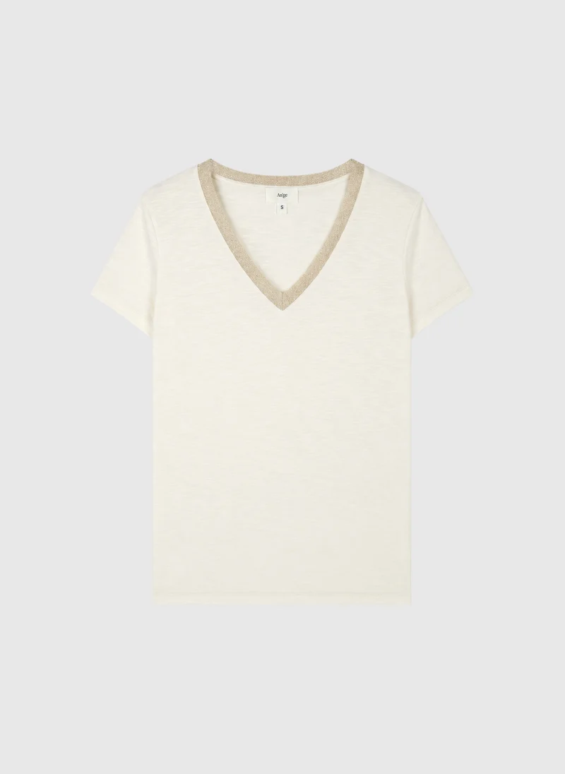 TEE-SHIRT TERRY ecru