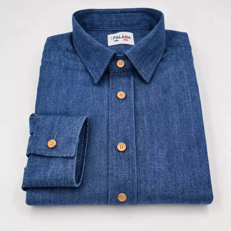 CHEMISE EN JEAN POUR HOMME