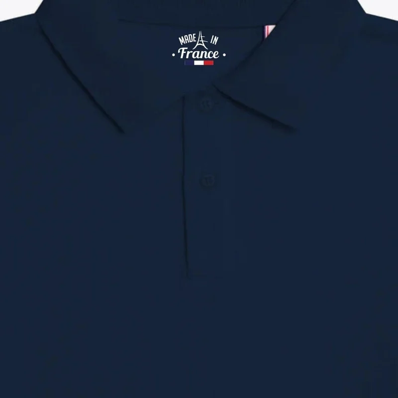 Polo homme bleu marine