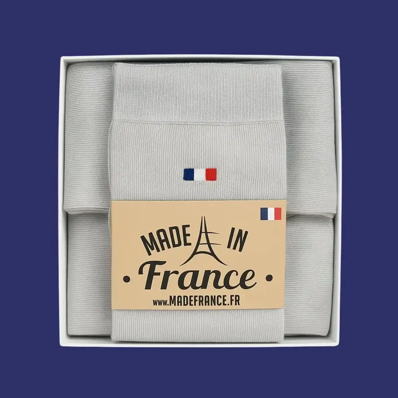 Coffret cadeau chaussettes | Grise