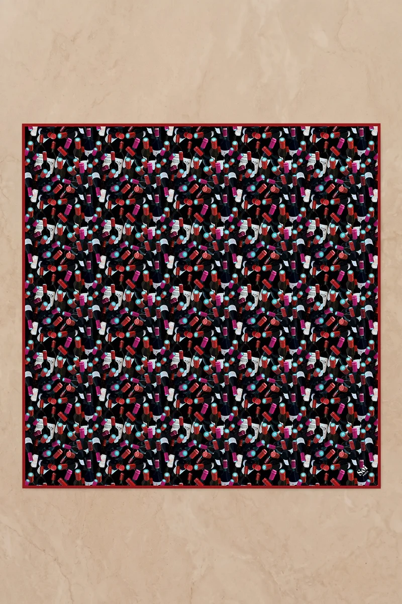 Foulard en soie Grand Cru