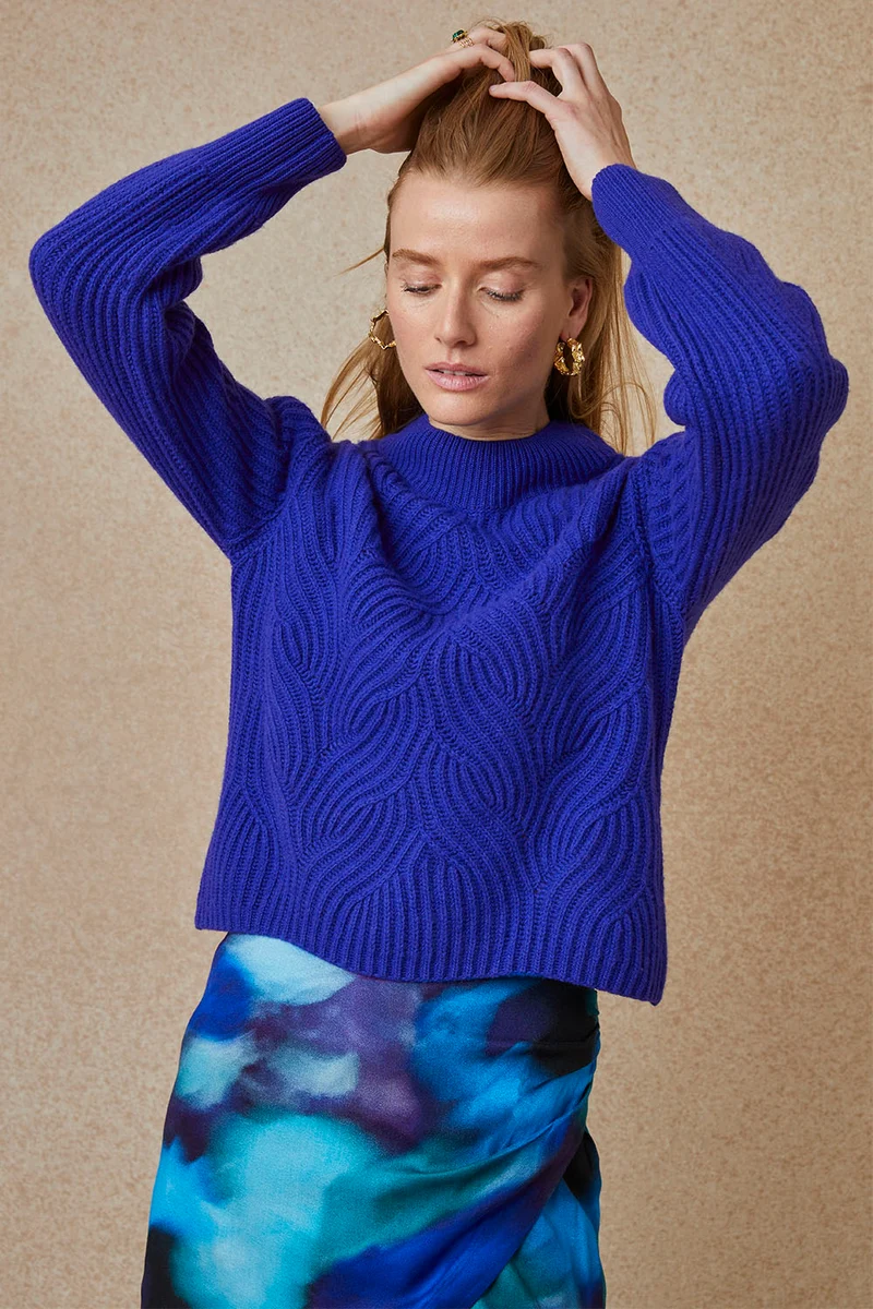 Pull Bleu Royal