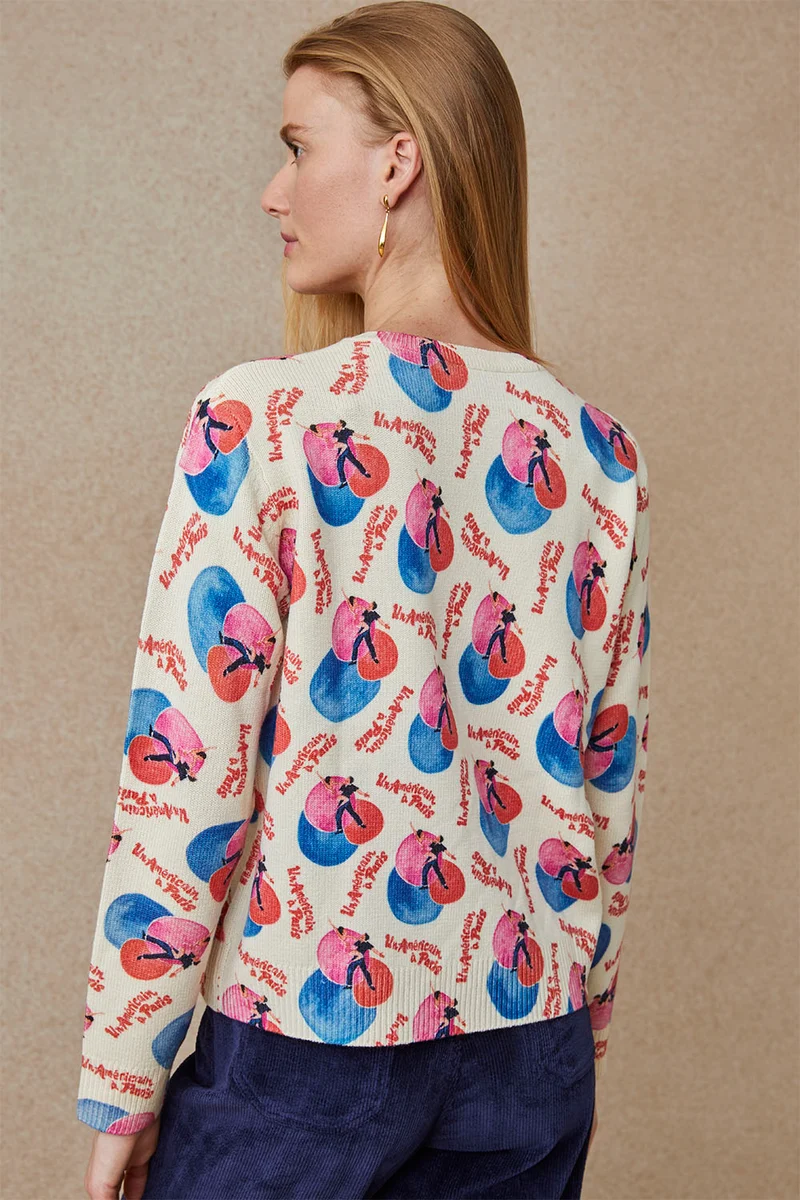 Pull Un Américain à Paris en Laine