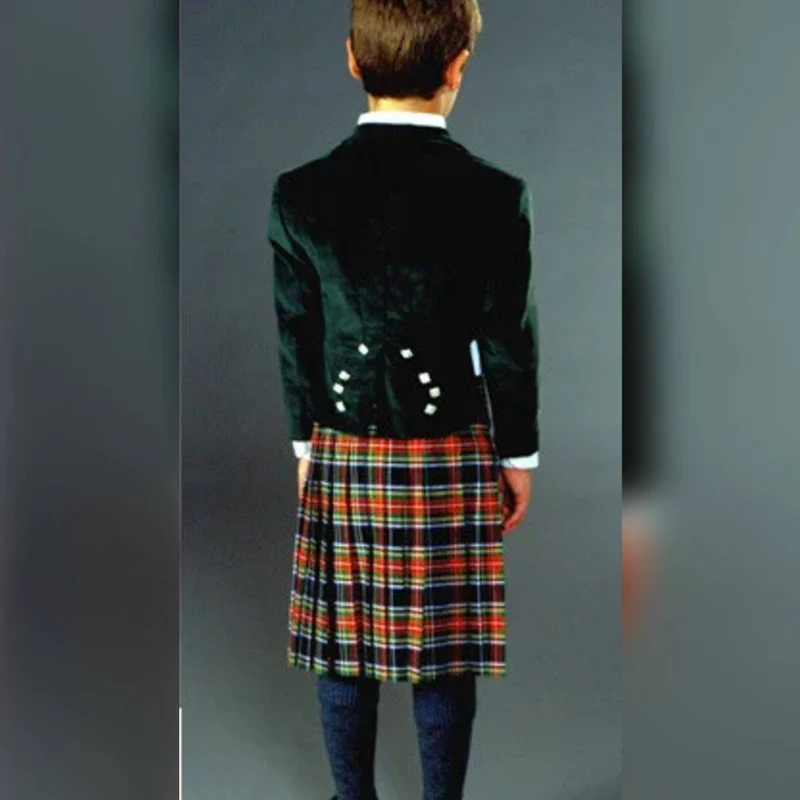 PATRON DE COUTURE PDF | 154 Kilt et veste écossais pour enfant | Folkwear