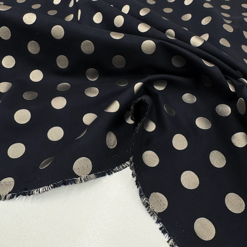 Tissu Jacquard, Coton - Double Face, Platino
