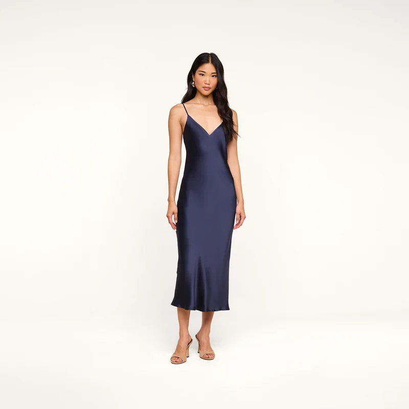 Seridie Silk Slip Dress