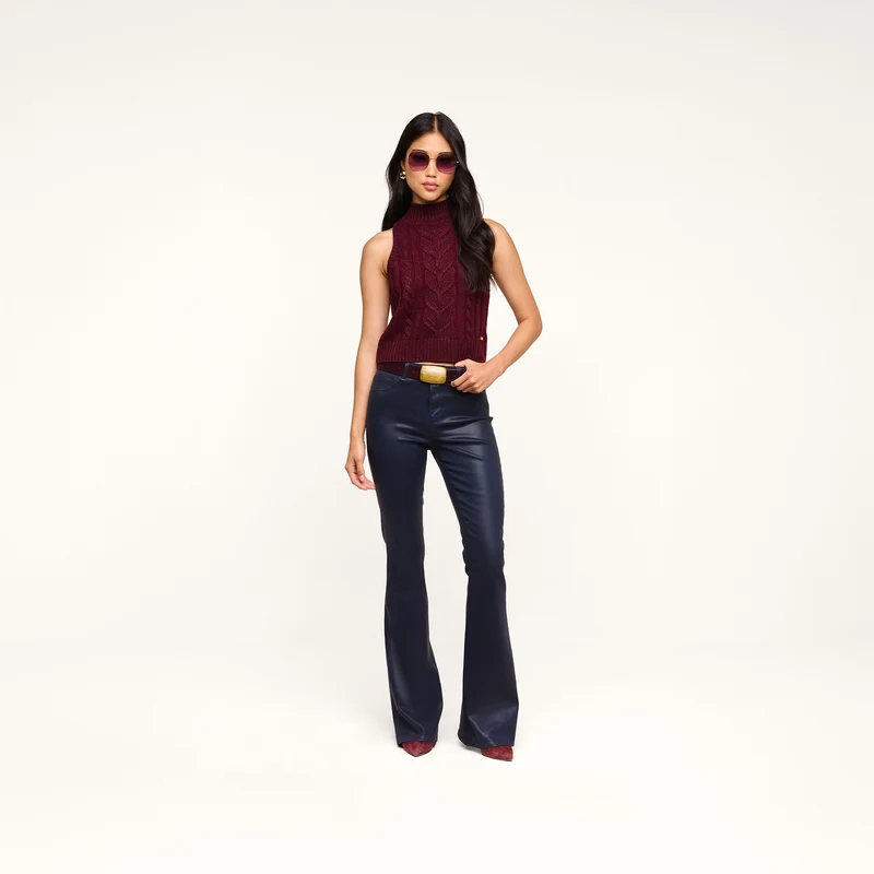 Bellini Cable-Knit Top