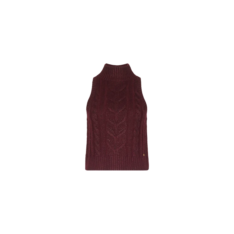 Bellini Cable-Knit Top
