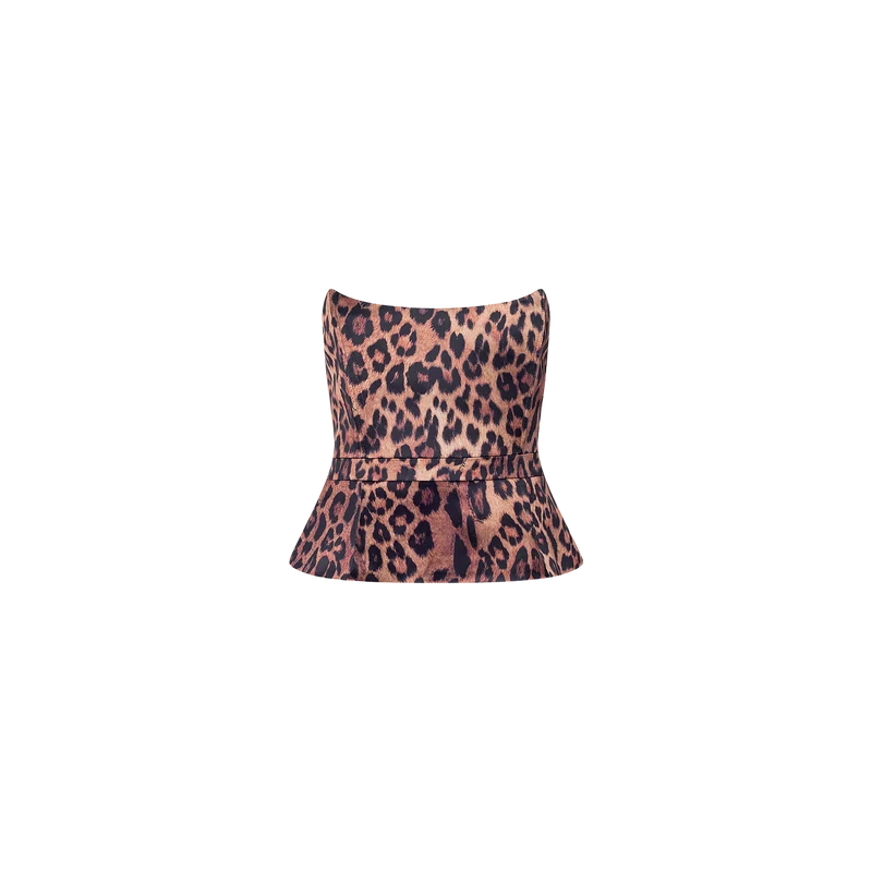 Meliora Corset Peplum Top