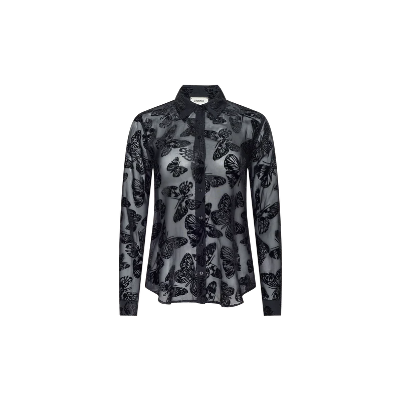 Laurent Velvet Blouse