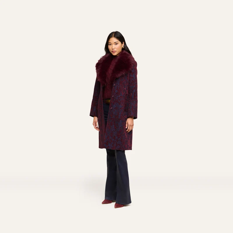 Laney Jacquard Coat