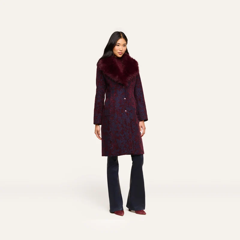 Laney Jacquard Coat