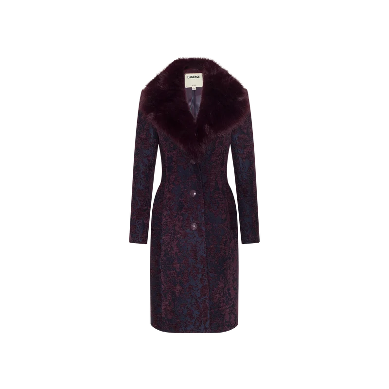 Laney Jacquard Coat