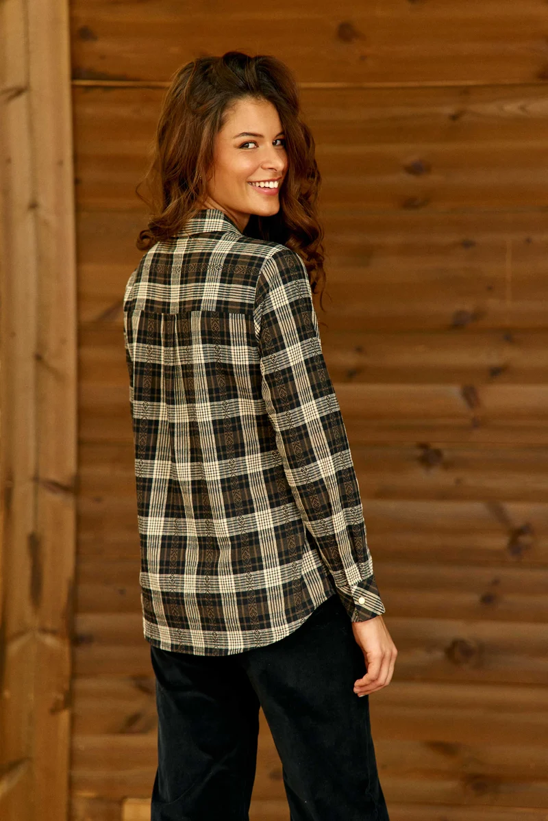 Clau - Chemise à carreaux