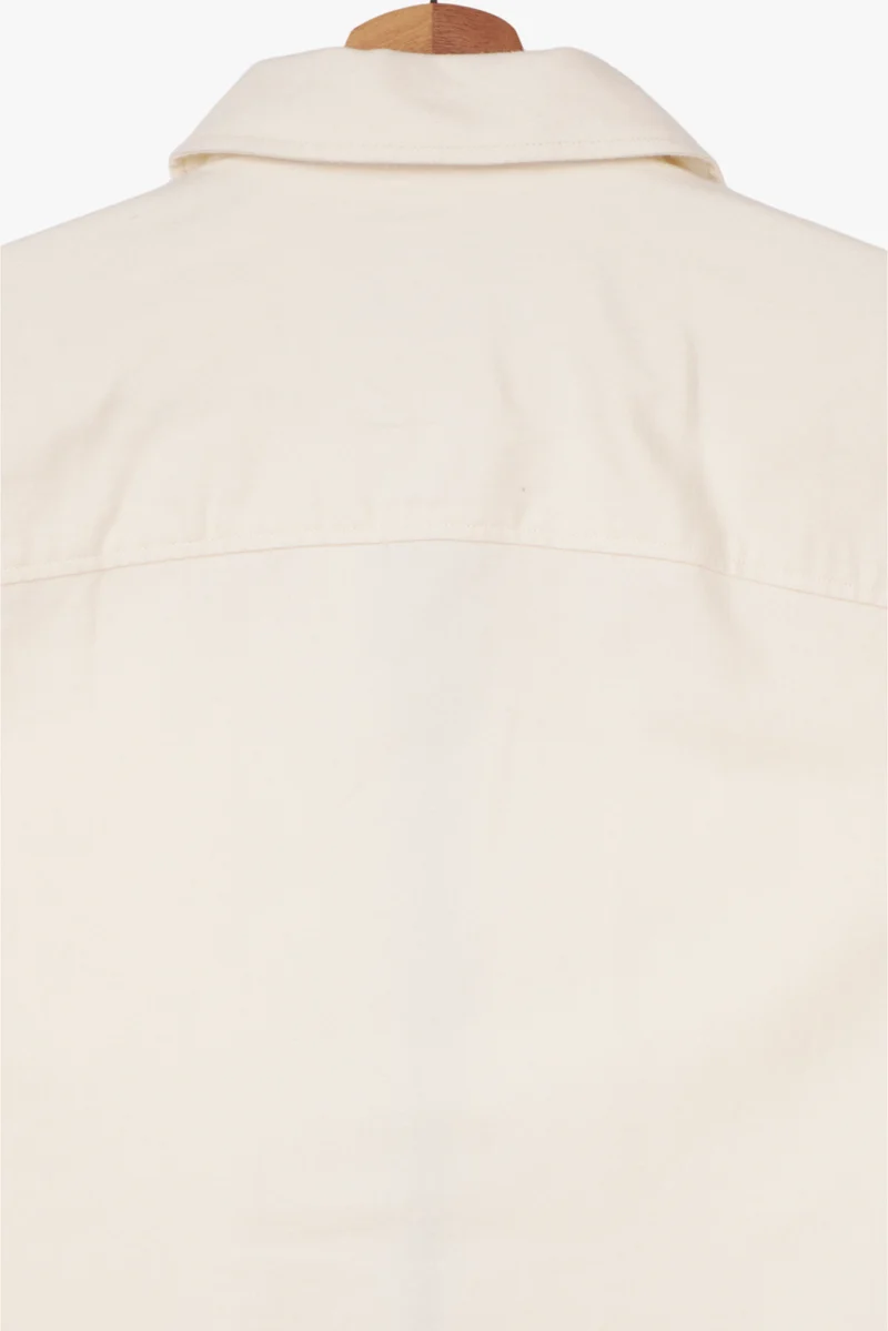 Sport Twill Man Overshirt White