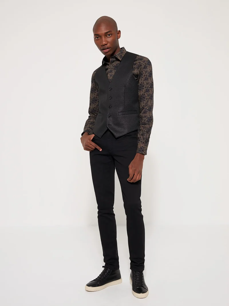 Gilet coordonnable fantaisie