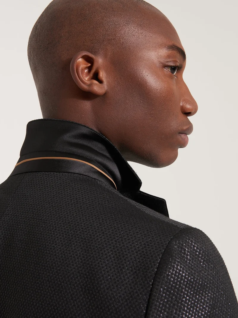 Veste coordonnable slim fantaisie