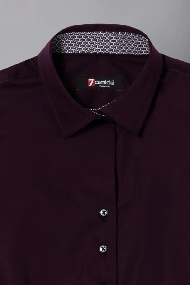 Beatrice Sport Poplin Stretch Women Shirt Purple